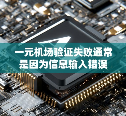 一元机场验证失败通常是因为信息输入错误或填写不正确。以下是具体步骤以帮助您解决问题