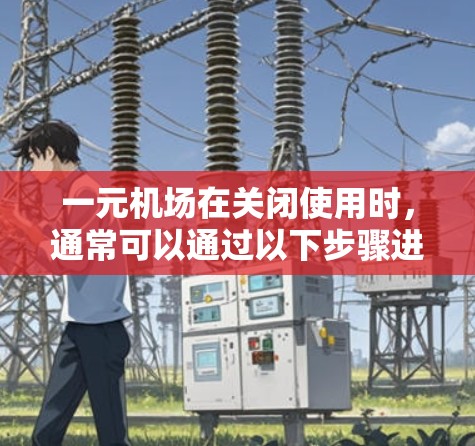 一元机场在关闭使用时，通常可以通过以下步骤进行操作