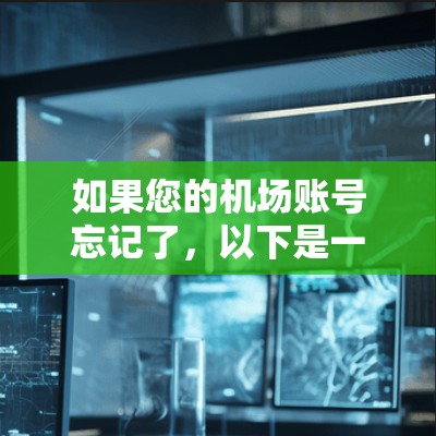 如果您的机场账号忘记了,以下是一些可能的解决方案 如果您的机场账号忘记了,以下是一些可能的解决方案