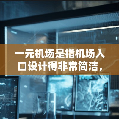 一元机场是指机场入口设计得非常简洁,仅有一条通道,旨在通过减少排队和等待时间,提高机场的运营效率。以下是对这一话题的详细分析和解答 一元机场是指机场入口设计得非常简洁,仅有一条通道,旨在通过减少排队和等待时间,提高机场的运营效率。以下是对这一话题的详细分析和解答