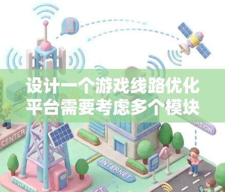 设计一个游戏线路优化平台需要考虑多个模块和功能，以实现用户根据需求选择适合的游戏线路。以下是一个分步的总结