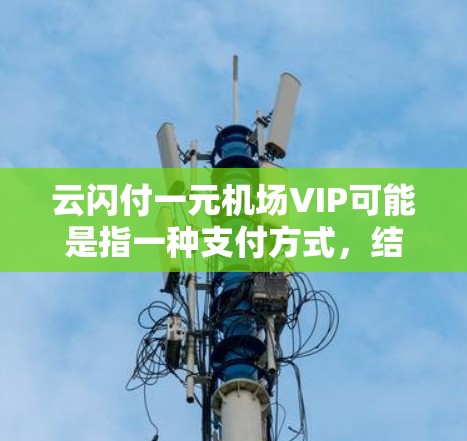 云闪付一元机场VIP可能是指一种支付方式,结合了云闪付的支付功能和机场内的VIP服务。以下是一些可能的解释和信息 云闪付一元机场VIP可能是指一种支付方式,结合了云闪付的支付功能和机场内的VIP服务。以下是一些可能的解释和信息