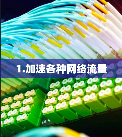 1.加速各种网络流量