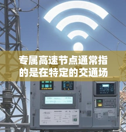 专属高速节点通常指的是在特定的交通场景或行业条件下,设计了一条专门的高速路网,以提高交通效率和舒适性。这类高速节点可能包括以下几种类型 专属高速节点通常指的是在特定的交通场景或行业条件下,设计了一条专门的高速路网,以提高交通效率和舒适性。这类高速节点可能包括以下几种类型