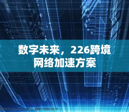 数字未来，226跨境网络加速方案