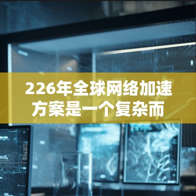 226年全球网络加速方案是一个复杂而重要的议题,涉及技术、政策、经济和社会层面的多方面考虑。以下是一些可能的重要方向和概念 226年全球网络加速方案是一个复杂而重要的议题,涉及技术、政策、经济和社会层面的多方面考虑。以下是一些可能的重要方向和概念