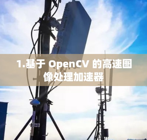 1.基于 OpenCV 的高速图像处理加速器