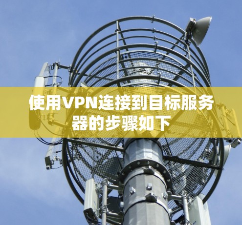 使用VPN连接到目标服务器的步骤如下