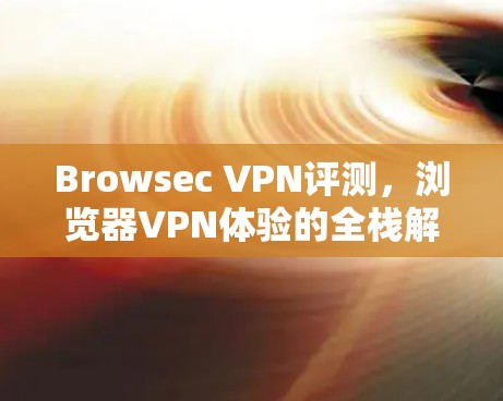Browsec VPN评测，浏览器VPN体验的全栈解析