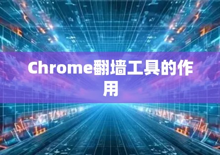 Chrome翻墙工具的作用 Chrome翻墙工具的作用