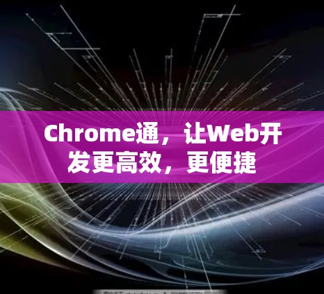Chrome通,让Web开发更高效,更便捷 Chrome通,让Web开发更高效,更便捷