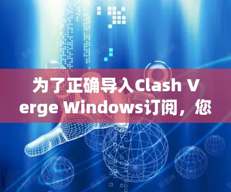 为了正确导入Clash Verge Windows订阅，您可以按照以下步骤操作