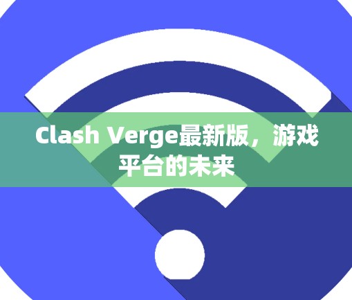 Clash Verge最新版，游戏平台的未来
