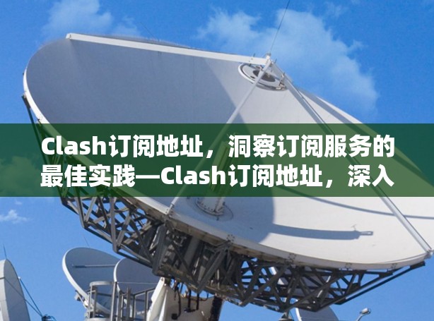 Clash订阅地址，洞察订阅服务的最佳实践—Clash订阅地址，深入分析订阅渠道的选择
