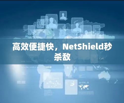 高效便捷快,NetShield秒杀敌 高效便捷快,NetShield秒杀敌