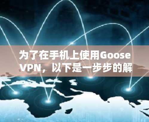 为了在手机上使用Goose VPN，以下是一步步的解决方案