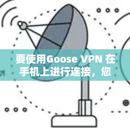 要使用Goose VPN 在手机上进行连接,您可以按照以下步骤操作 要使用Goose VPN 在手机上进行连接,您可以按照以下步骤操作