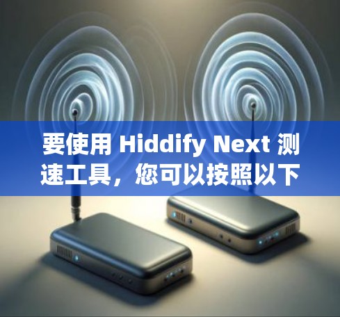 要使用 Hiddify Next 测速工具，您可以按照以下步骤进行