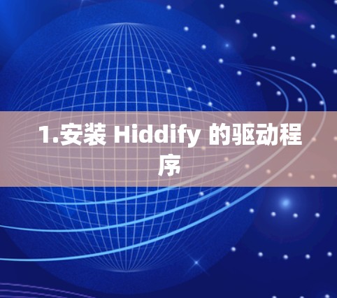 1.安装 Hiddify 的驱动程序