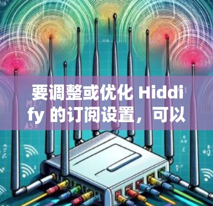 要调整或优化 Hiddify 的订阅设置，可以按照以下步骤操作