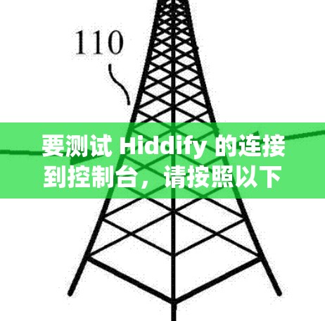 要测试 Hiddify 的连接到控制台，请按照以下步骤操作
