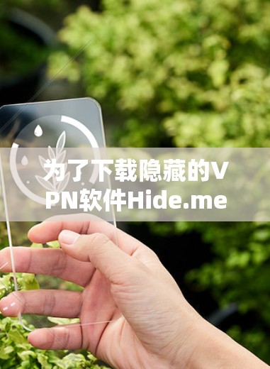 为了下载隐藏的VPN软件Hide.me的Windows版本,您可以按照以下步骤进行